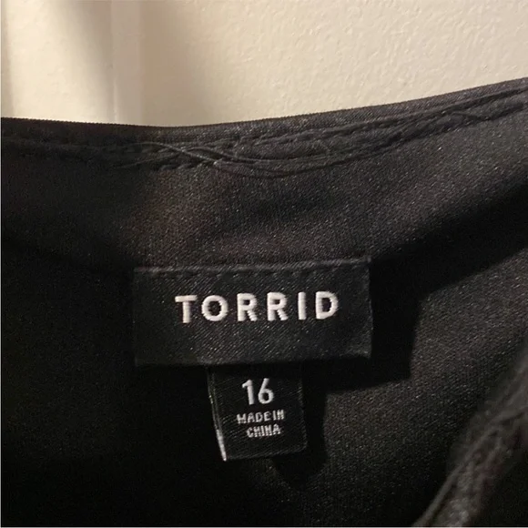 Torrid faux leather bustier corset back dress - Picture 11 of 12